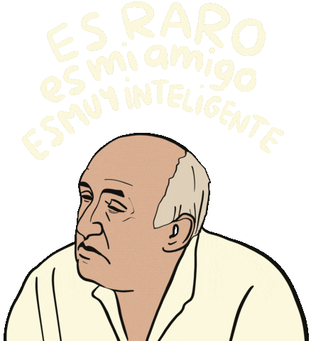 Es Raro Mi Amigo Sticker