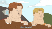 Dad Fence GIF by Adult Swim