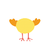 Happy Chicken Sticker by limango