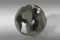 Dissolve Digital Art GIF