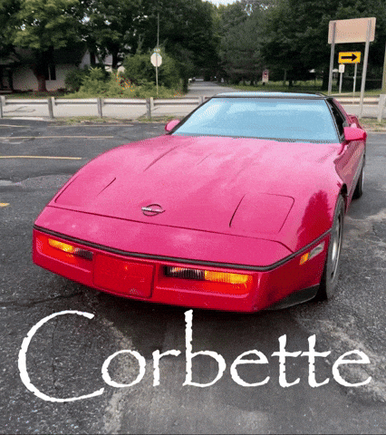 C4 Corvette GIF