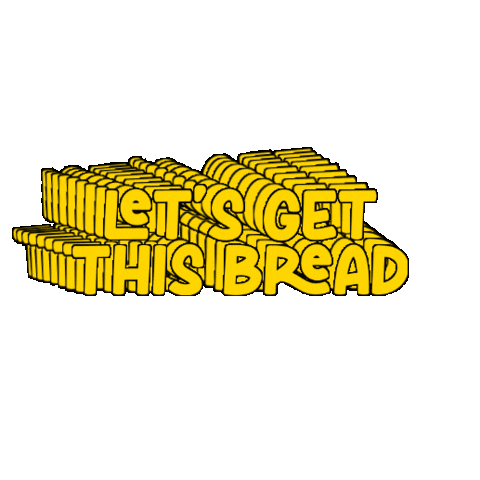 Letsgetthisbread Sticker by Bubblegumclub