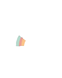 mailinhstudio kawaii rainbow magic mailinh Sticker
