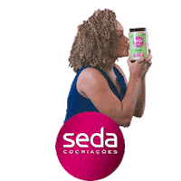 SedaOficial amor feliz cachos seda Sticker