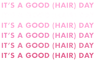 Good Hair Day Sticker by luxyhair