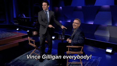 vince gilligan the flare GIF by What Just Happened??!