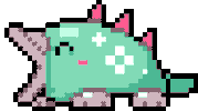 Pixel Laughing Sticker