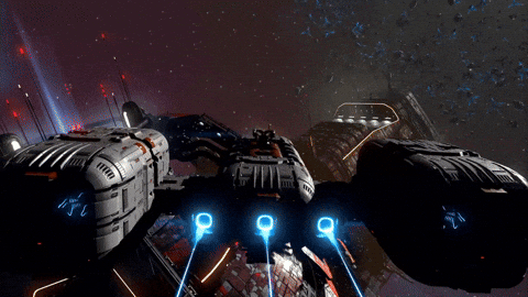 Space Exploration Galaxy GIF