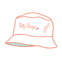Bucket Sticker by Betty's Burgers & Concrete Co.