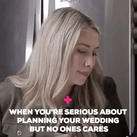 not funny help GIF by Wedding Rescue