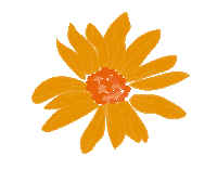 tintepapelaria flower flores flor amarelo Sticker