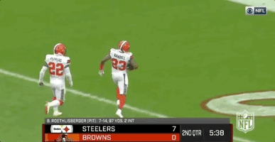 cleveland browns football GIF by NFL