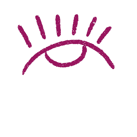 Pink Face Sticker