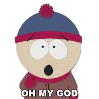 Stan Marsh Omg Sticker by South Park