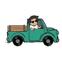 Car Go Sticker by Ryset