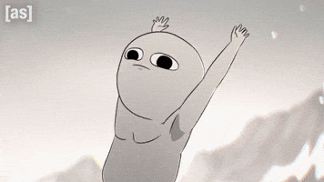 Waving Little Man GIF by Adult Swim
