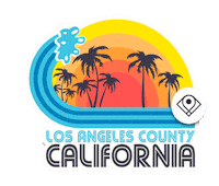 Los Angeles California Sticker by Passporter