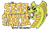 Seshsnaker Sticker by Betray Skateboards