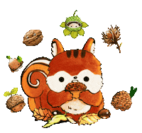 Forest Eating Sticker