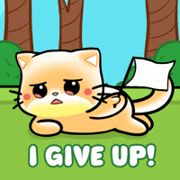Sad Give Up GIF by Mochimons
