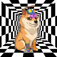 Sitting Digital Art GIF by Doge Pound