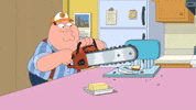 Peter Chainsaw GIF by Family Guy