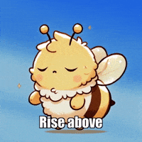 Rise Above Resilience GIF by Beelightened