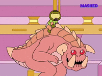 Happy Hop On GIF by Mashed