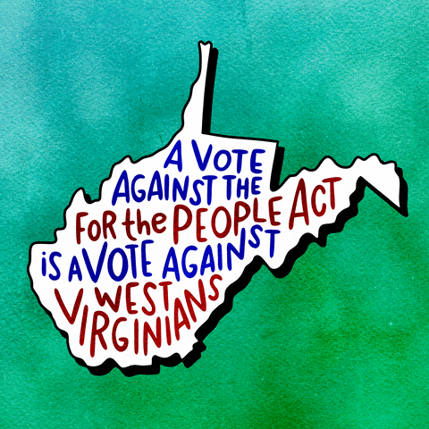 Right To Vote West Virginia GIF by Creative Courage