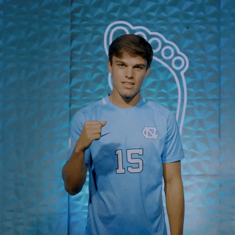 University Of North Carolina Soccer GIF by UNC Tar Heels