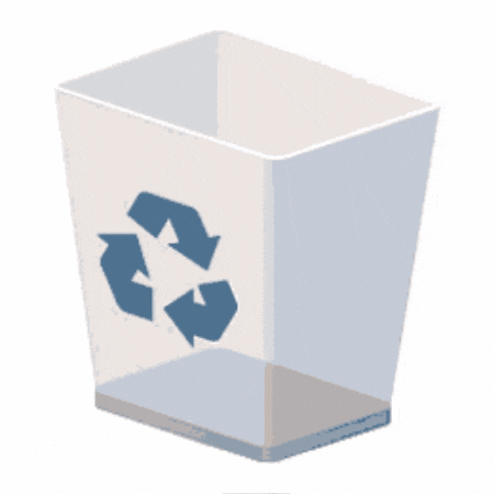 lucyfurnice giphygifmaker trash human recycle GIF