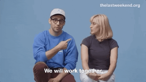 work together midterm elections GIF by Swing Left