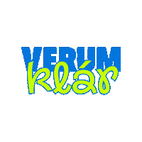 Verumklar reykjavik verum reykjavík klár Sticker