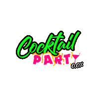 Cocktail Party Sticker by Jongerencentrum De Pomp