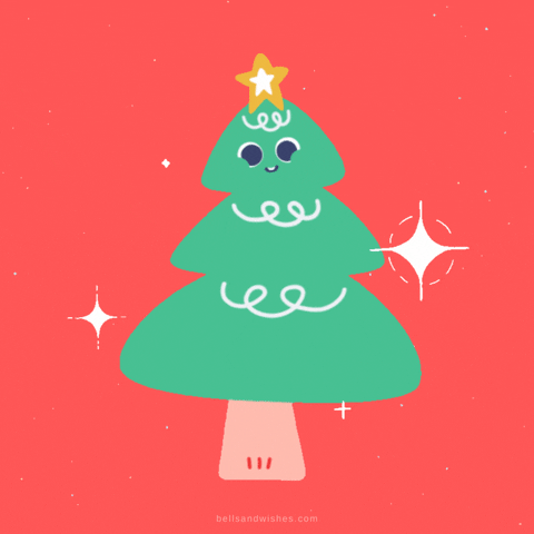 Merry Christmas GIF by Bells and Wishes
