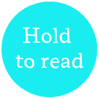 Hold To Read Sticker by NJOY Support