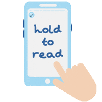 JufDanielle hold holdtoread jufdanielle jufdanielleacademie Sticker