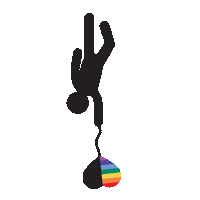 Pride Balloon Sticker by Paradox Museum