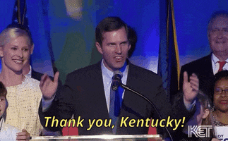 kentucky governor andy beshear governors race election day 2019 GIF