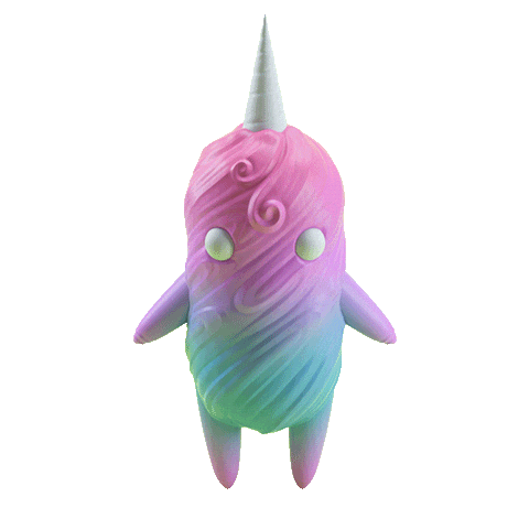 Happy Cotton Candy Sticker