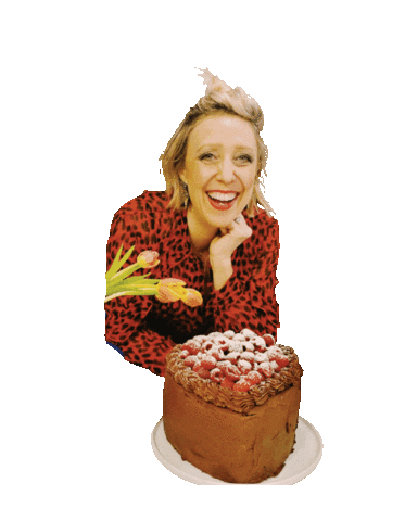 FlourishEternal giphyupload joy cake glutenfree Sticker