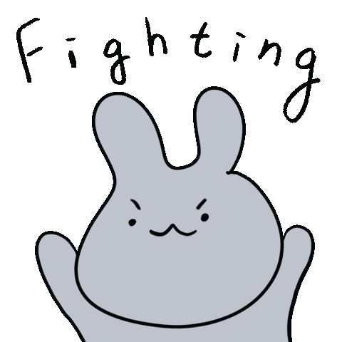 Bunny Fighting Sticker