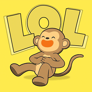 Happy Lmao GIF by Wise Monkey Meme