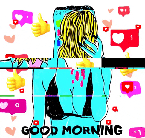 Good Morning Love GIF by PEEKASSO
