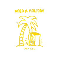 Christmas Vacation Holiday Sticker by ATTILA MUZIC