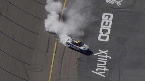 Phoenix Burnout GIF by NASCAR