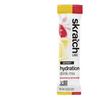 Strawberry Lemonade Hydration Sticker by Skratch Labs