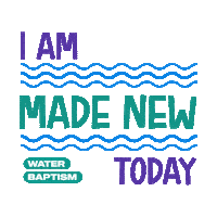 Baptism Gms Sticker by Gereja Mawar Sharon Medan