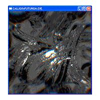 Pokras Calligrafuturism Sticker by POST-WEB