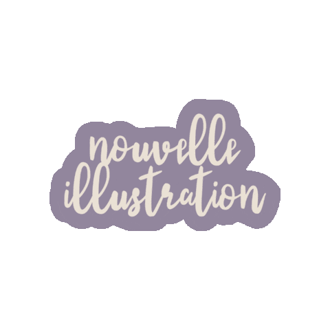 Illustration New Post Sticker